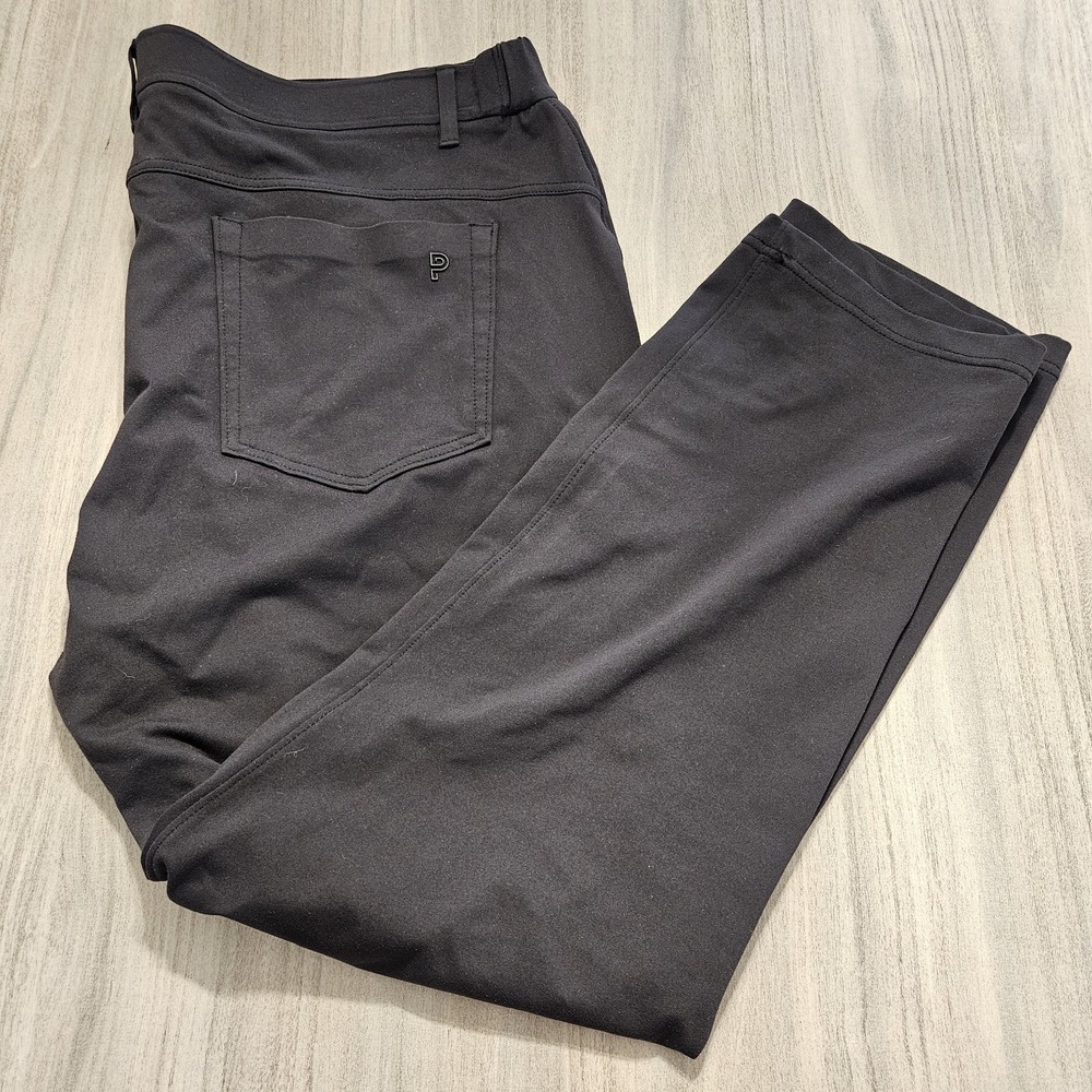 Public Rec‎ Pants Mens 42X30 Black Chino Workday Tech 5-Pockets